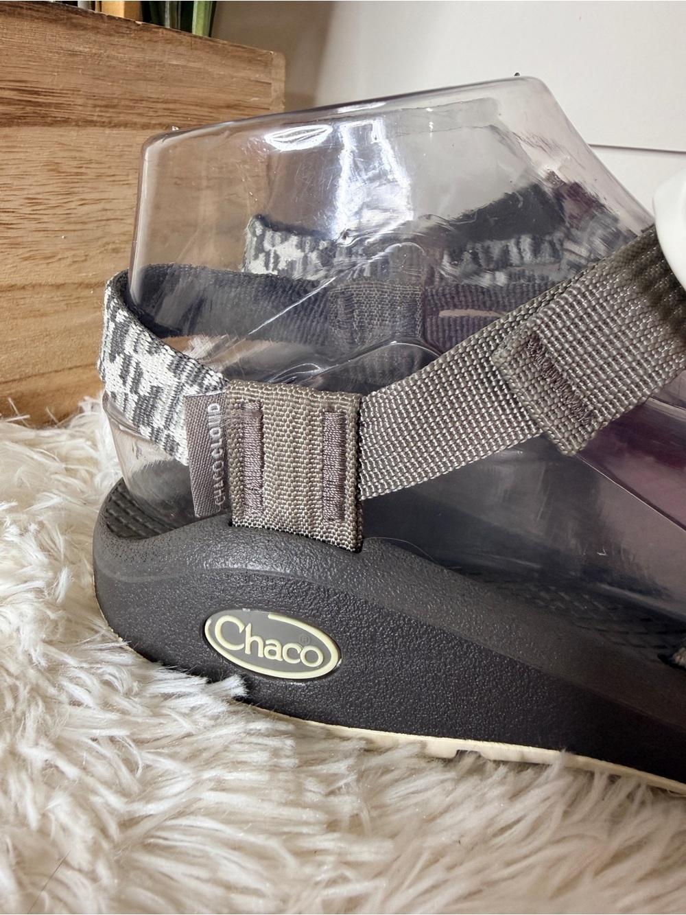 Chaco Women's Z/Cloud X Double Strap Hiking Outdoor Sandals Echo Paloma Size 7 - Picture 6 of 8